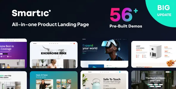 Smartic – Product Landing Page WooCommerce Theme