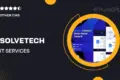 SolveTech – IT Services & Solutions Elementor Pro Template Kit