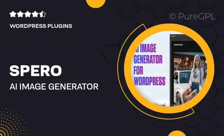 spero ai image generator editor for wordpress