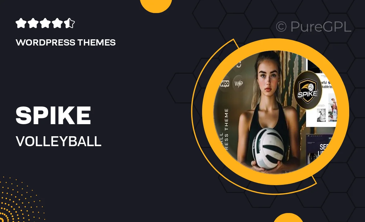 Spike – Volleyball WordPress Theme