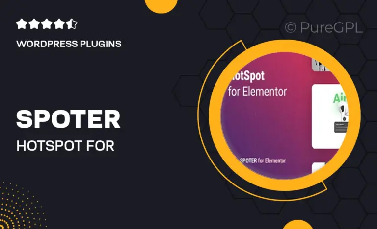 spoter hotspot for elementor