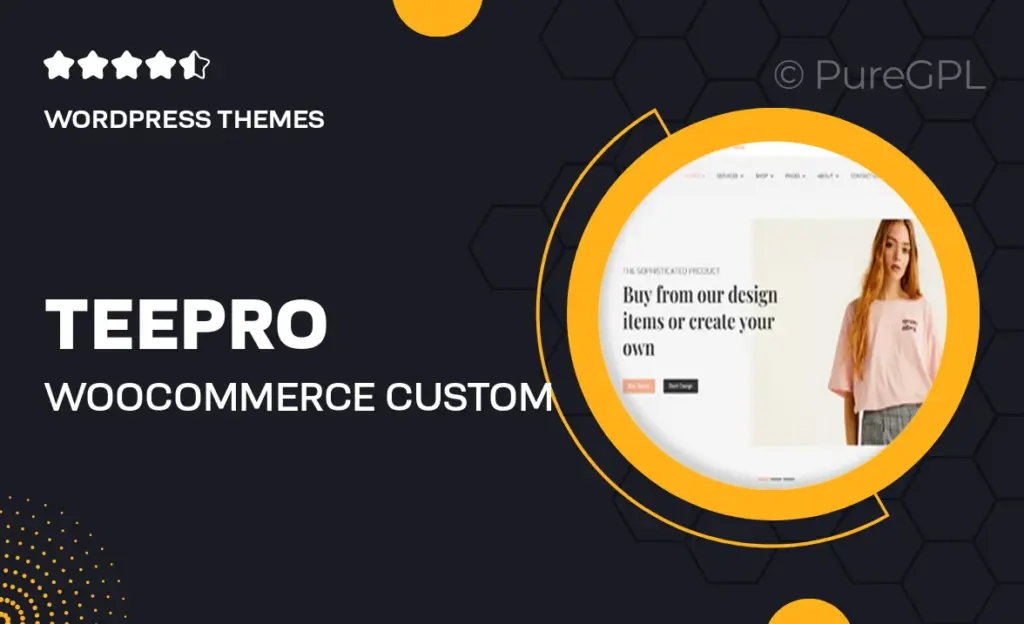 TEEPRO – Woocommerce Custom T-Shirt Designer WordPress Theme 12 TEEPRO – Woocommerce Custom T-Shirt Designer WordPress Theme