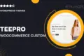 TEEPRO – Woocommerce Custom T-Shirt Designer WordPress Theme