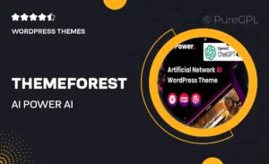Themeforest | AI Power – AI WordPress Theme