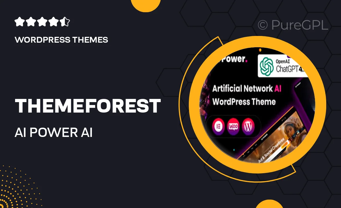 Themeforest | AI Power – AI WordPress Theme