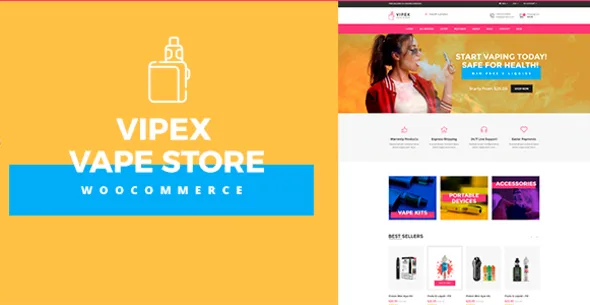 Themeforest | Vipex – Vape Store Theme