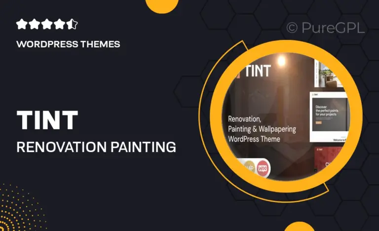 tint renovation painting wallpapering wordpress theme