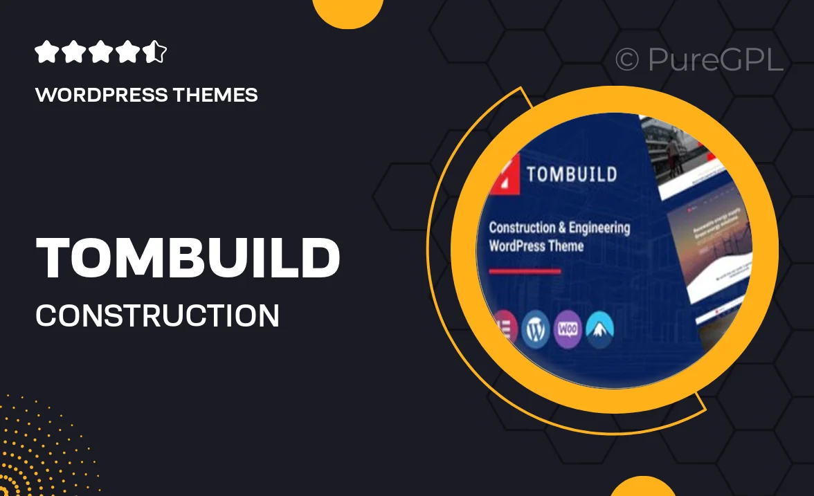 Tombuild – Construction & Engineering WordPress Theme