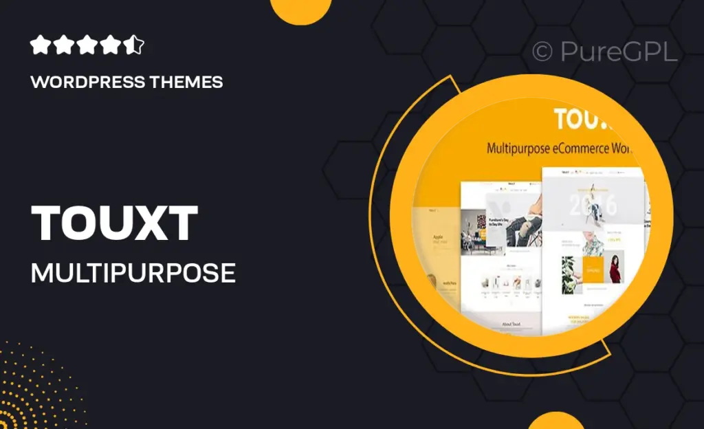 Touxt Multipurpose WooCommerce WordPress Theme 4 Touxt Multipurpose WooCommerce WordPress Theme