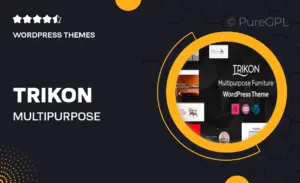 Trikon – Multipurpose Furniture WooCommerce Theme