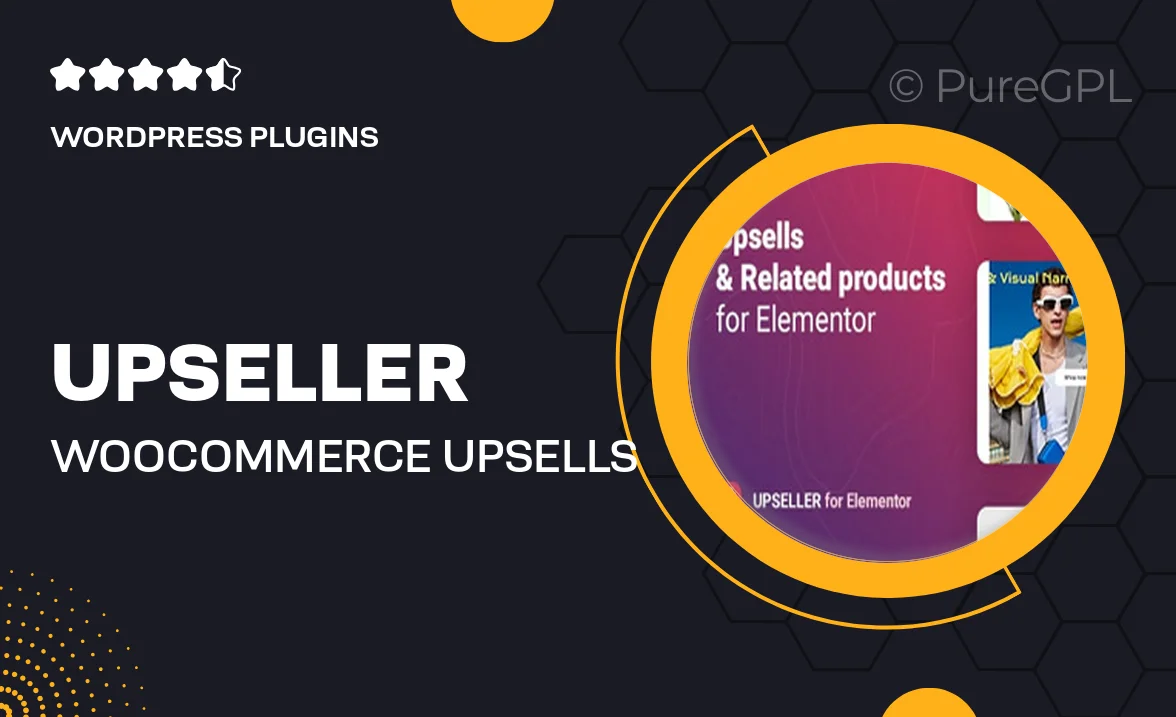 Upseller – WooCommerce Upsells and Related Products