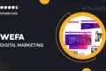 Wefa – Digital Marketing & Brand Design Agency Elementor Template Kit