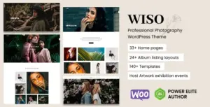 Wiso – Photography WordPress Theme