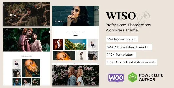 Wiso – Photography WordPress Theme