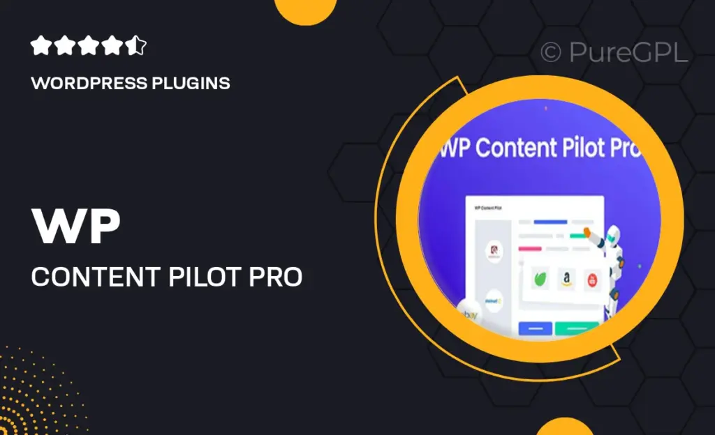 WP Content Pilot Pro 57 WP Content Pilot Pro