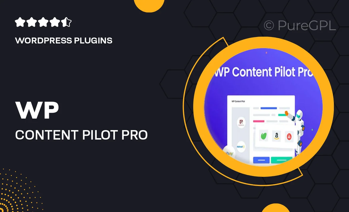 WP Content Pilot Pro