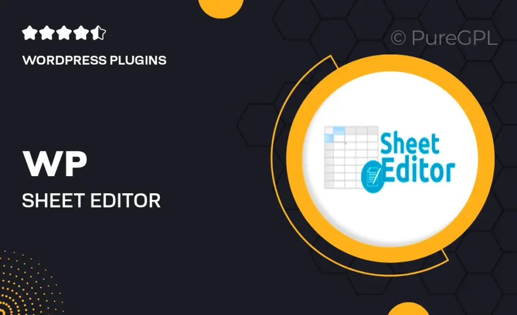 WP Sheet Editor 31 WP Sheet Editor