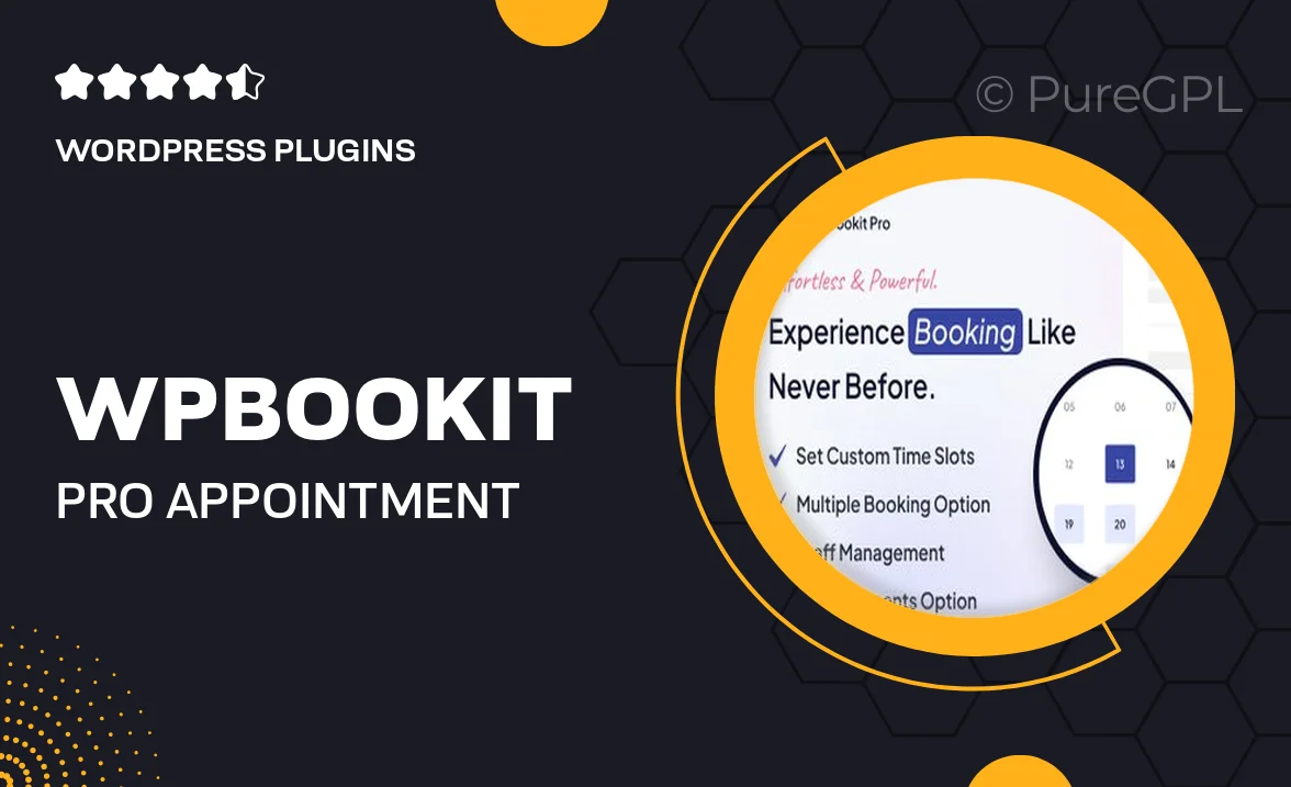 WPBookit Pro – Appointment Booking WordPress Plugin