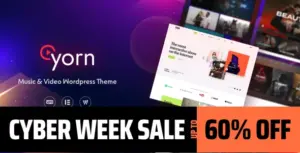 Yorn – Music & Video WordPress Theme