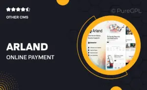 Arland – Online Payment Gateway Elementor Template Kit