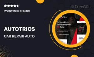 AutoTrics – Car Repair & Auto Service FSE WordPress Theme