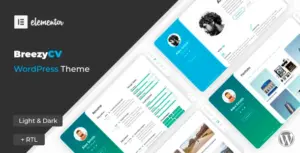 BreezyCV – Personal Portfolio Resume