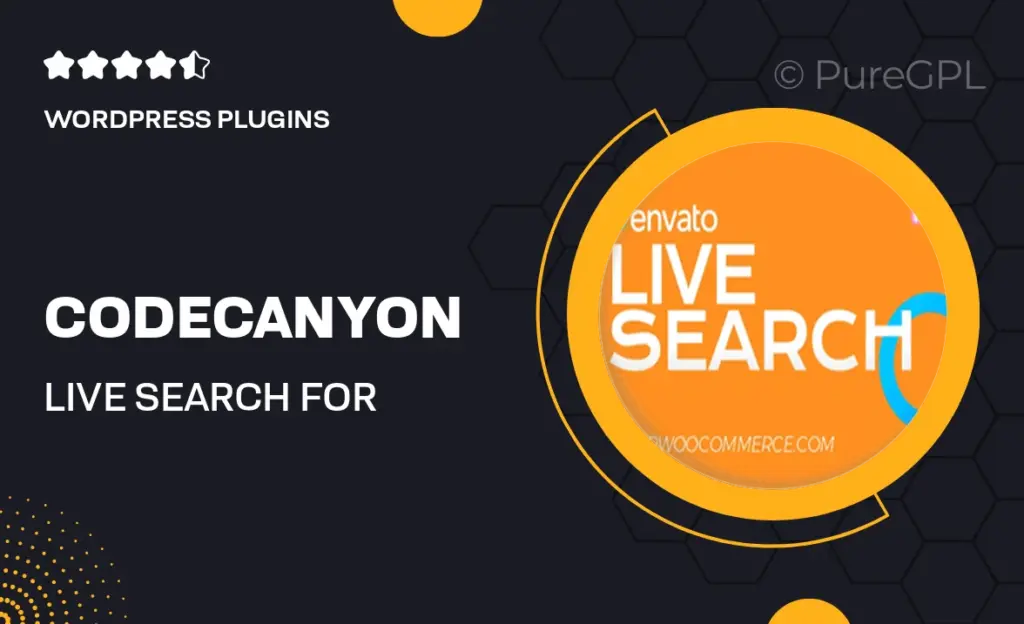 Codecanyon | Live Search for WooCommerce 43 Codecanyon | Live Search for WooCommerce