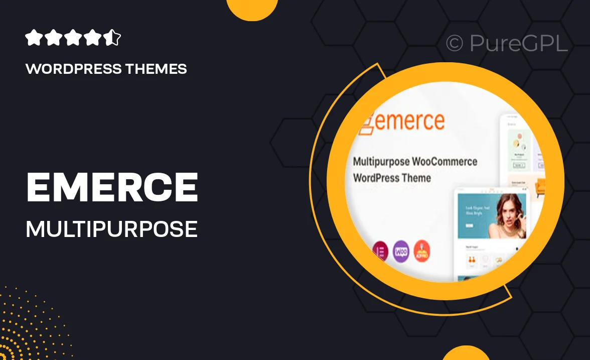 Emerce – Multipurpose WooCommerce WordPress Theme