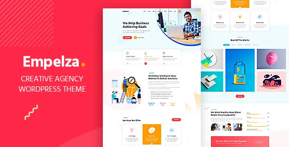 Empelza – Creative Agency & Portfolio WordPress Theme