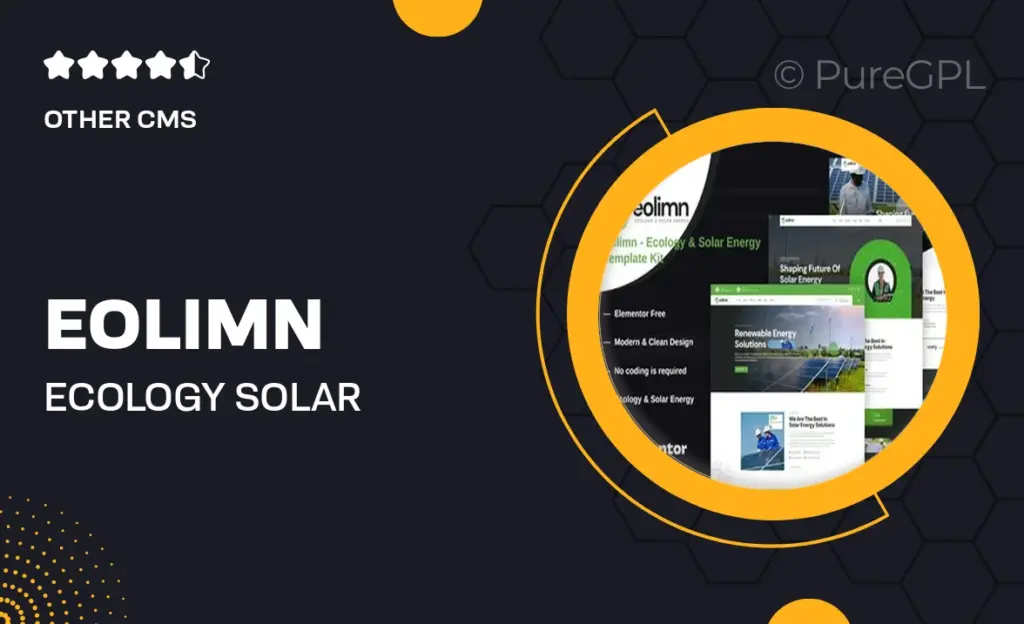 Eolimn – Ecology & Solar Energy Elementor Template Kit 49 Eolimn – Ecology & Solar Energy Elementor Template Kit