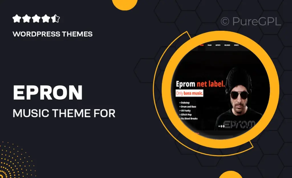 Epron – Music Theme for WordPress 43 Epron – Music Theme for WordPress