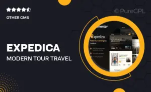 Expedica – Modern Tour & Travel Agency Elementor Template Kit
