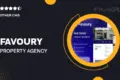 Favoury – Property Agency Elementor Template Kit