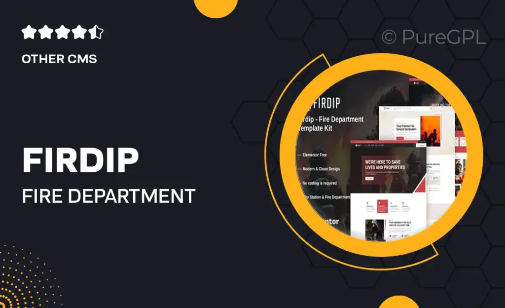Firdip – Fire Department Elementor Template Kit 41 Firdip – Fire Department Elementor Template Kit