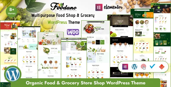 Foodano – Natural Food Shop & Grocery WordPress Theme