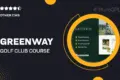 GreenWay – Golf Club & Course Elementor Template Kit