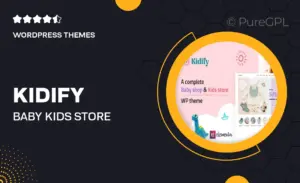 Kidify – Baby & Kids store eCommerce Woocommerce Theme