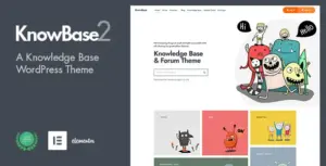 KnowBase – A Helpdesk & bbPress WordPress Theme