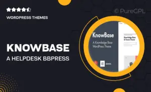 KnowBase – A Helpdesk & bbPress WordPress Theme