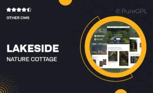 Lakeside – Nature Cottage Elementor Template Kit