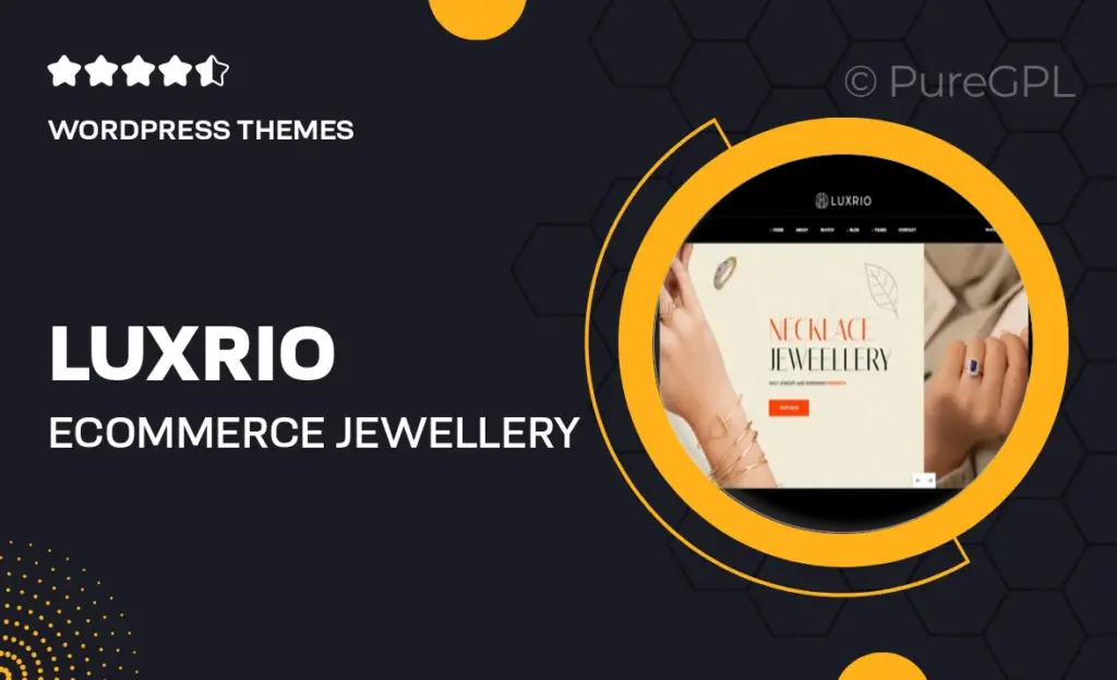 Luxrio – eCommerce Jewellery WordPress Theme 28 Luxrio – eCommerce Jewellery WordPress Theme