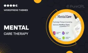 Mental Care – Therapy & Counseling Psychologist WordPress Theme