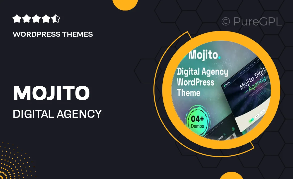 Mojito – Digital Agency WordPress Theme