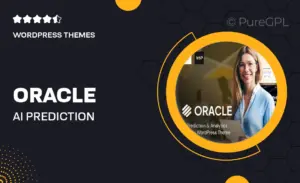 Oracle – AI Prediction & Analytics Agency WordPress Theme