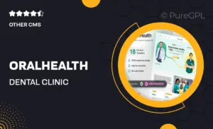 OralHealth – Dental Clinic & Medical Elementor Template Kit