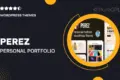 Perez – Personal Portfolio WordPress Theme