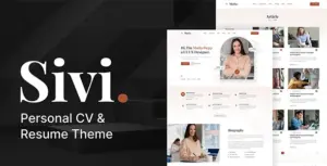 Sivi – Personal CV/Resume Theme