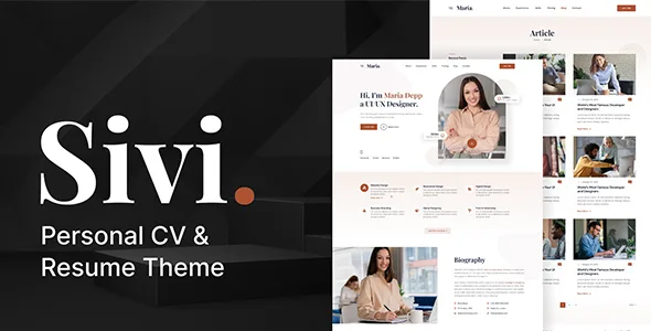 Sivi – Personal CV/Resume Theme