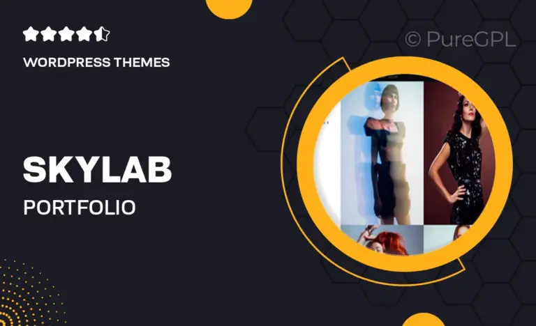 skylab portfolio photography wordpress theme