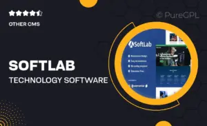 SoftLab – Technology & Software SaaS Elementor Pro Template Kit